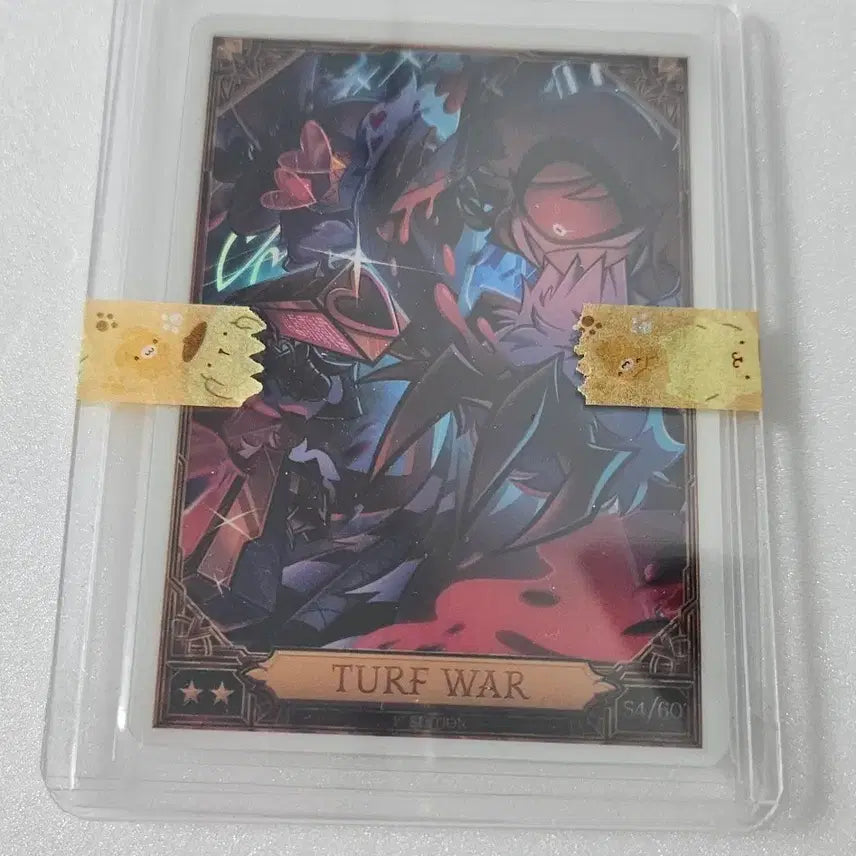 [BUNJANG] Hazbin Hotel Valentino Turf War Trading Card / 해즈빈호텔 TURF WAR 옵티크롬 트레이딩 카드 발렌티노 니프티