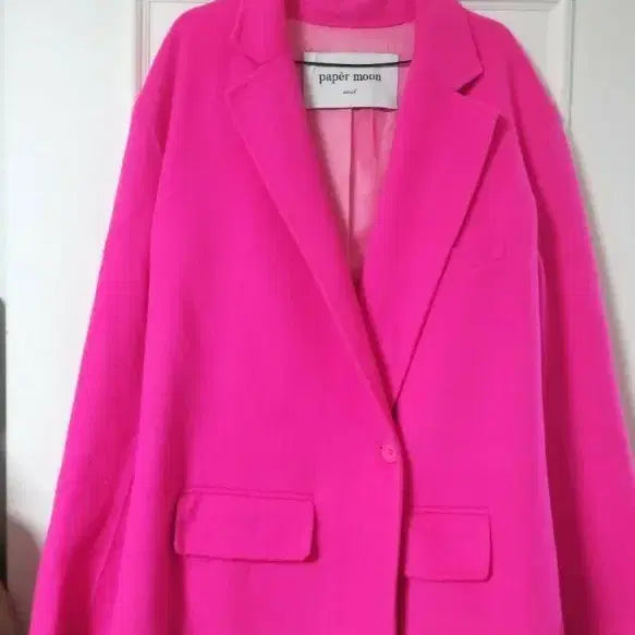 [BUNJANG] Paper Moon Wool Jacket / 페이퍼문 모직자켓 프리사이즈