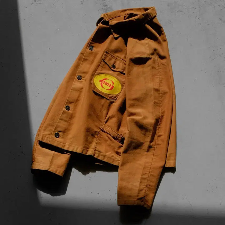 [BUNJANG] Gover German Moleskin Work Jacket / 1950s Made In GERMANY 라이트 몰스킨 워크 자켓