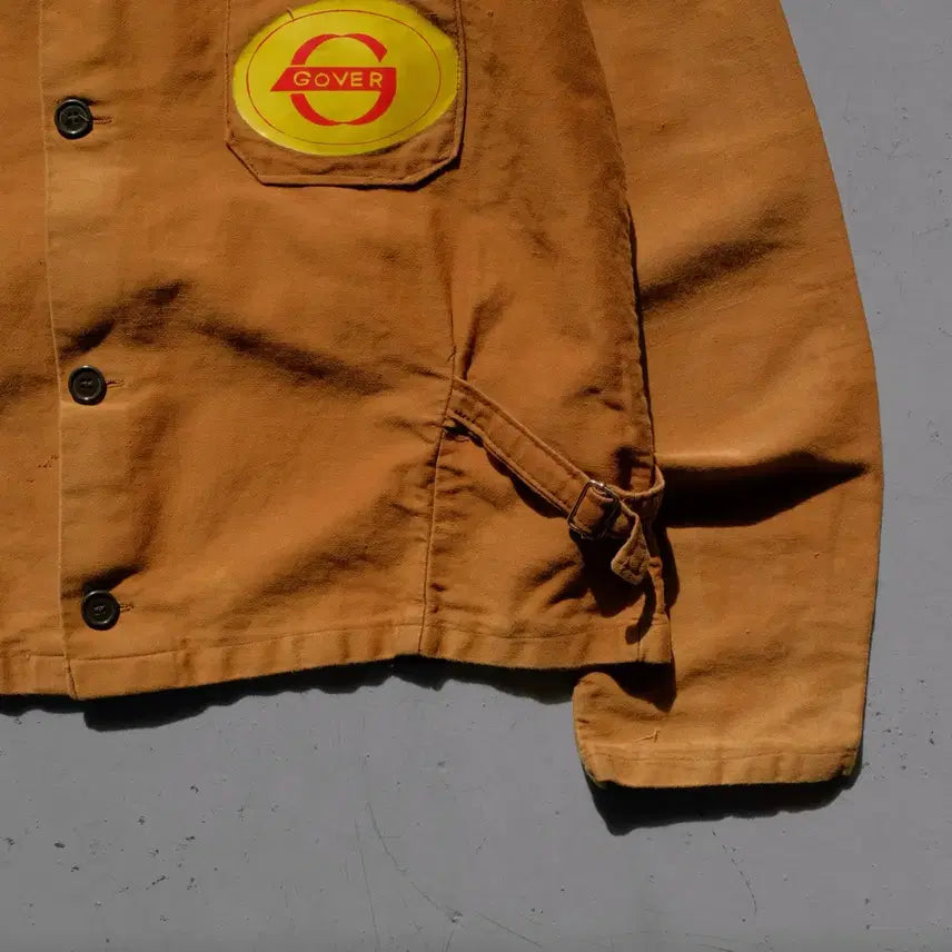 [BUNJANG] Gover German Moleskin Work Jacket / 1950s Made In GERMANY 라이트 몰스킨 워크 자켓