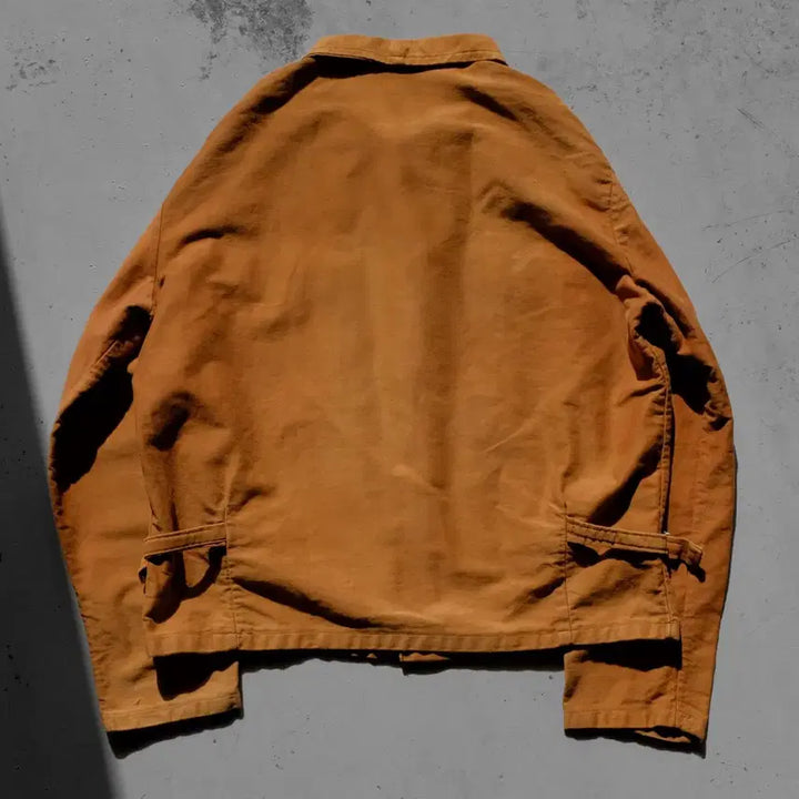 [BUNJANG] Gover German Moleskin Work Jacket / 1950s Made In GERMANY 라이트 몰스킨 워크 자켓