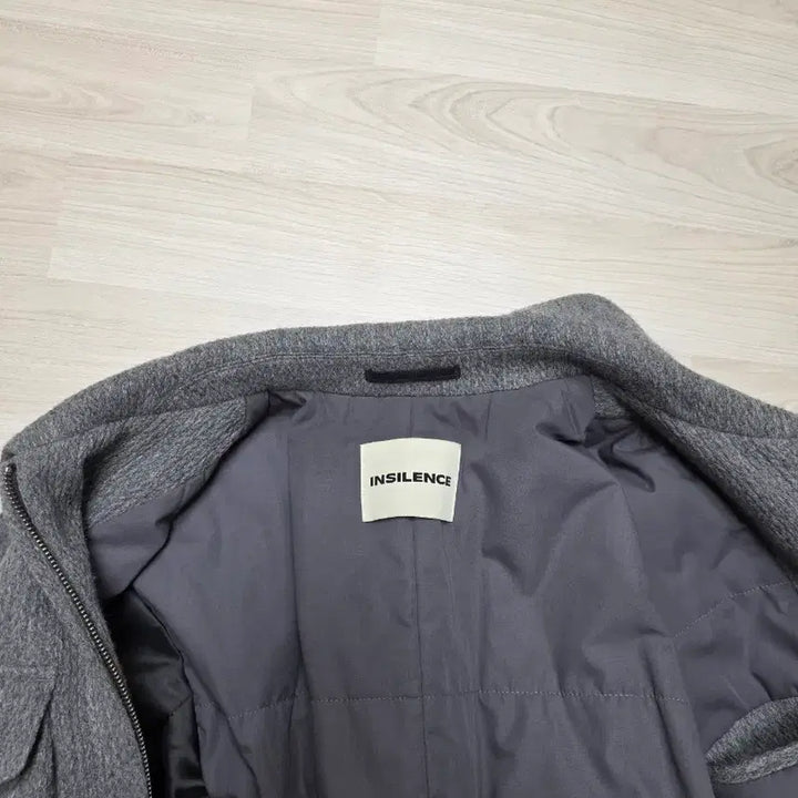 [BUNJANG] In Silence Twisted Wool Blouson - Grey (Size S) / 인사일런스 울 트위스티드 블루종 GREY S