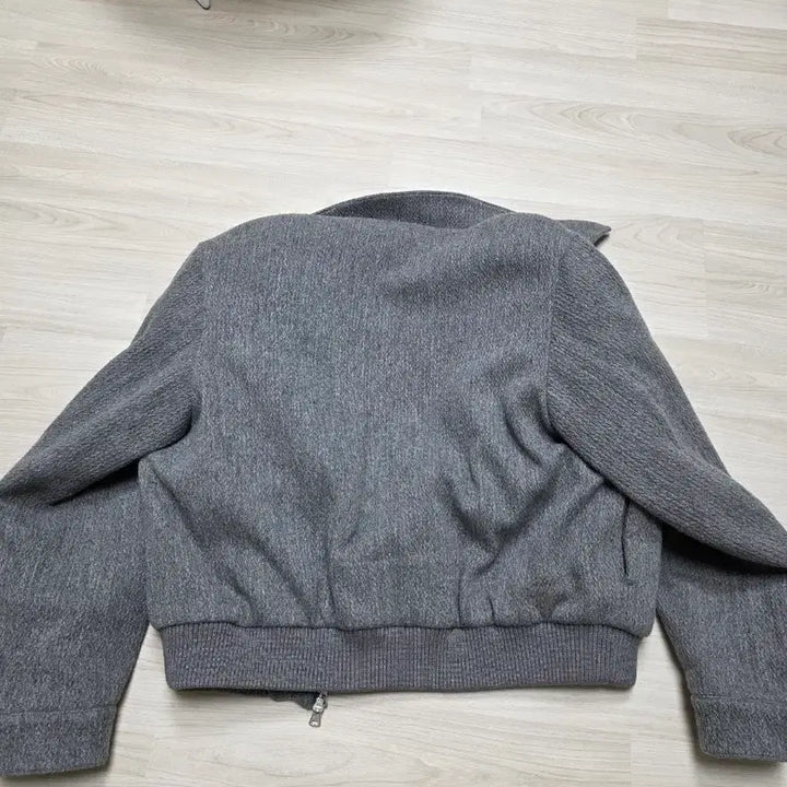 [BUNJANG] In Silence Twisted Wool Blouson - Grey (Size S) / 인사일런스 울 트위스티드 블루종 GREY S