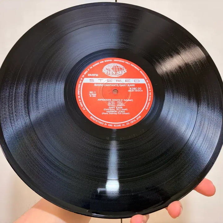 [SOLD OUT] 게리 카 Basso Cantante LP 레코드 Gary Karr