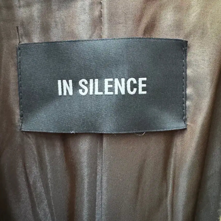 [BUNJANG] In Silence Cashmere Blend Coat (Size 100-105) / 인사일런스 캐시미어혼방 코트 (100~105)