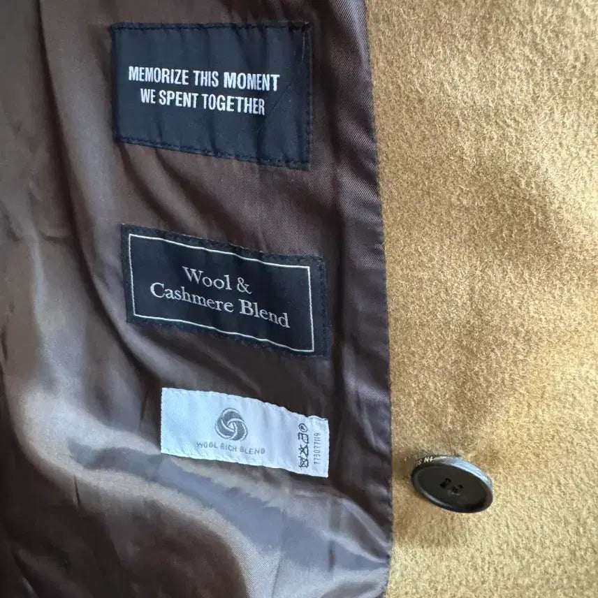 [BUNJANG] In Silence Cashmere Blend Coat (Size 100-105) / 인사일런스 캐시미어혼방 코트 (100~105)