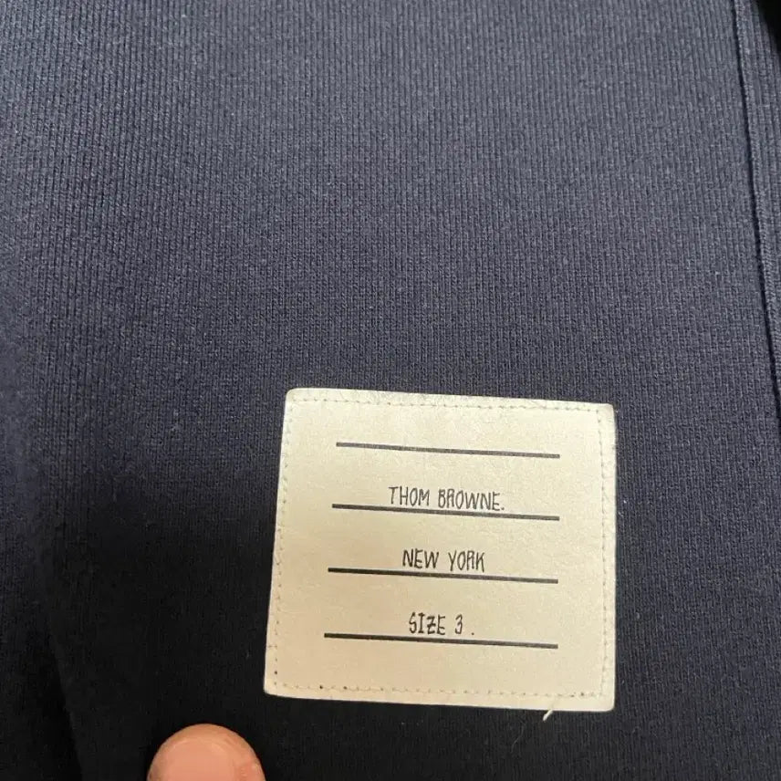 [BUNJANG] Thom Browne Navy Sweatshirt Size 3 / [A급/3] 톰브라운 사선완장 네이비 맨투맨 3사이즈