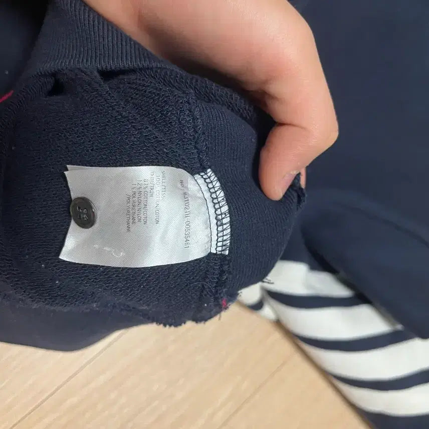 [BUNJANG] Thom Browne Navy Sweatshirt Size 3 / [A급/3] 톰브라운 사선완장 네이비 맨투맨 3사이즈