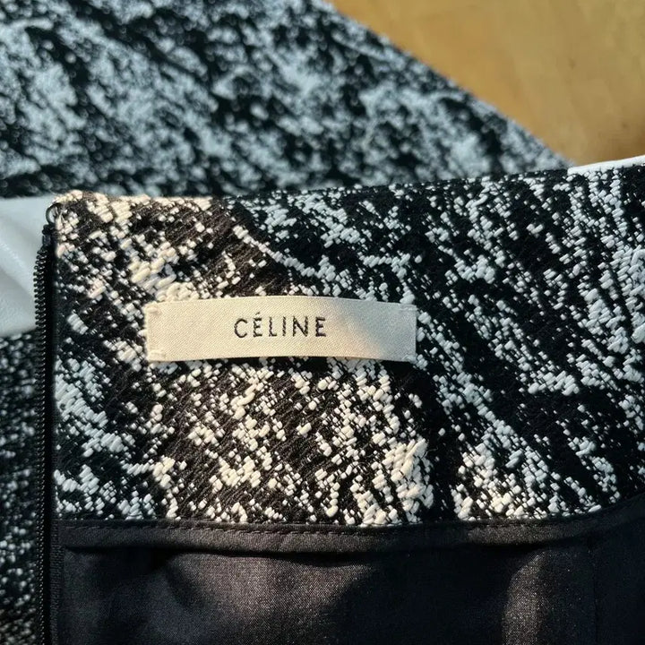 [BUNJANG] Celine Lambskin Tweed Skirt / [매장판/36] 셀린느(Celine) 양가죽 트위드 스커트 치마