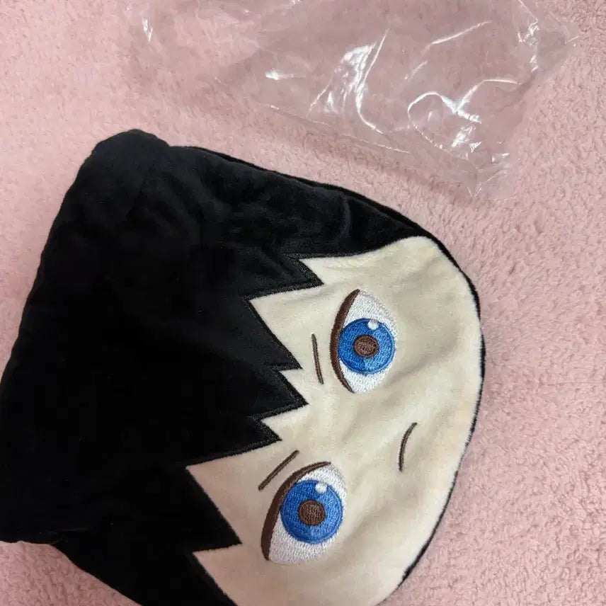 [BUNJANG] Haikyu Kageyama Face Pouch / 하이큐 카게야마 얼굴 파우치 가챠