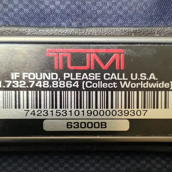 [BUNJANG] TUMI Harrison Seneca Slim Brief Leather Briefcase / 투미 TUMI 해리슨 세네카 슬림 브리프 63000B 가죽서류가방