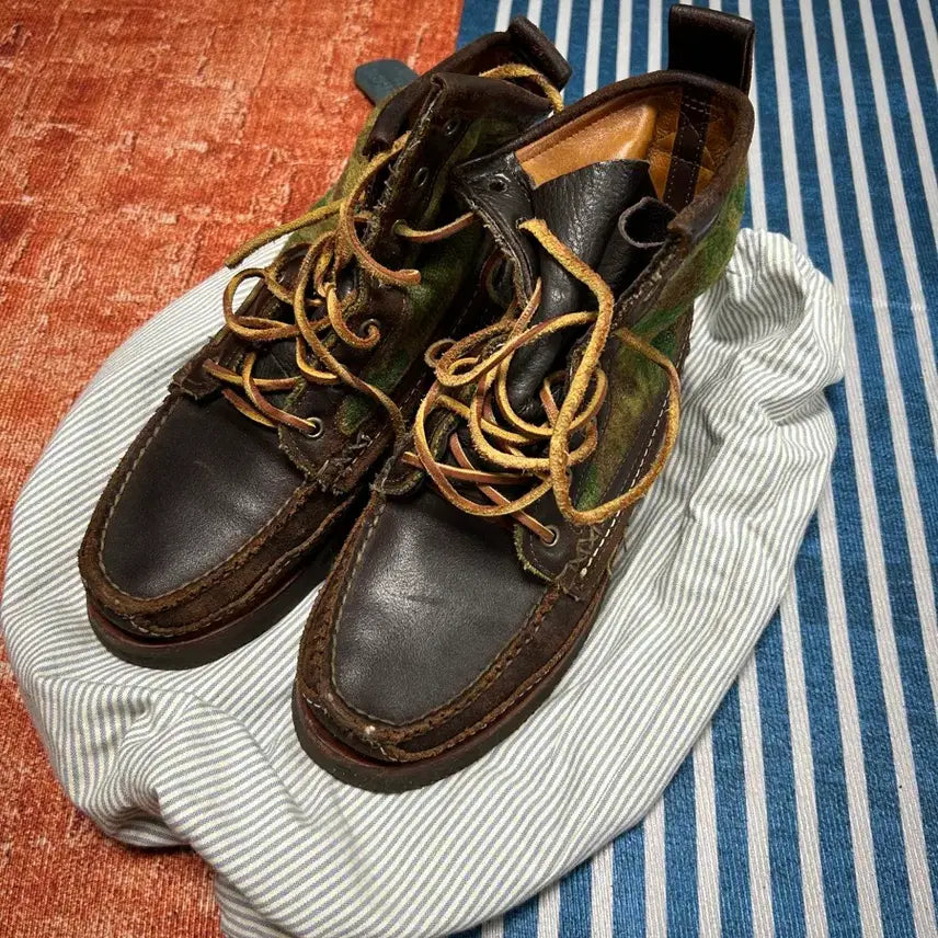 [BUNJANG] Yuketen Main Guide Camo Boots 260 / 유케텐 메인가이드 카모부츠 260
