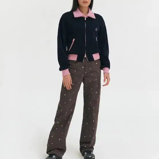 [BUNJANG] GROVE NIKI Denim Pants Brown S / GROVE NIKI DENIM PANTS 브라운 S