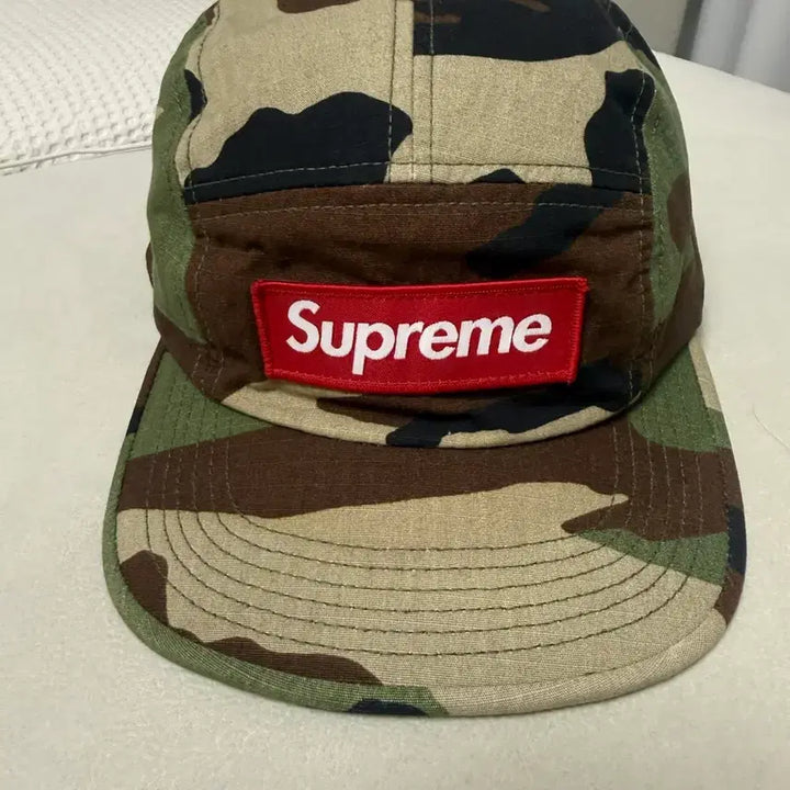 [BUNJANG] Supreme Woodland Camo Camp Cap / 슈프림 우드랜드 카모 캠프캡