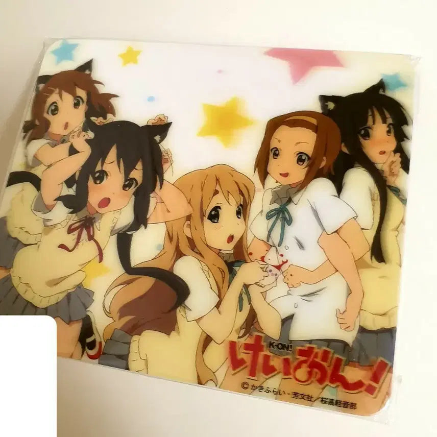 [BUNJANG] K-ON! 3D Mouse Pad (Azusa, Yui, Ritsu, Mio, Group) - Unused / 케이온 3D 마우스 패드 굿즈 소장용 아즈사 유이 리츠 미오 단체 미사용