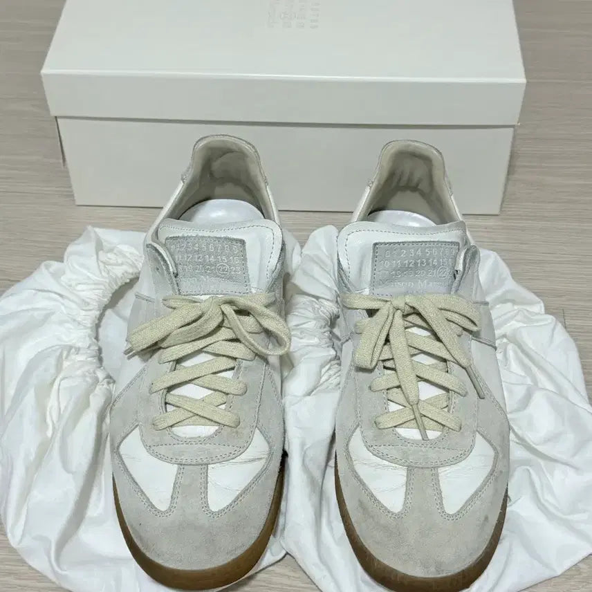 [BUNJANG] Maison Margiela German Army Sneakers White / Maison Margiela 독일군 스니커즈 화이트