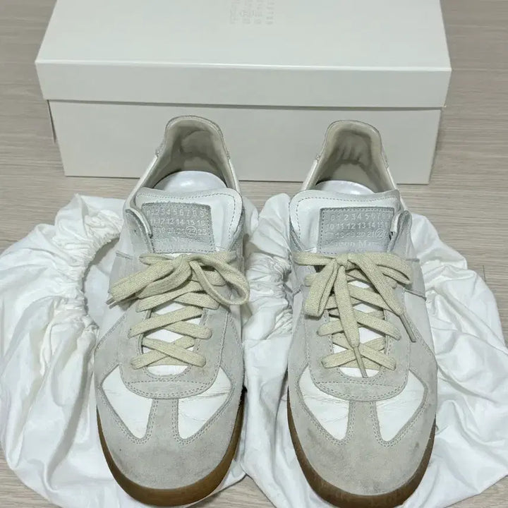 [BUNJANG] Maison Margiela German Army Sneakers White / Maison Margiela 독일군 스니커즈 화이트