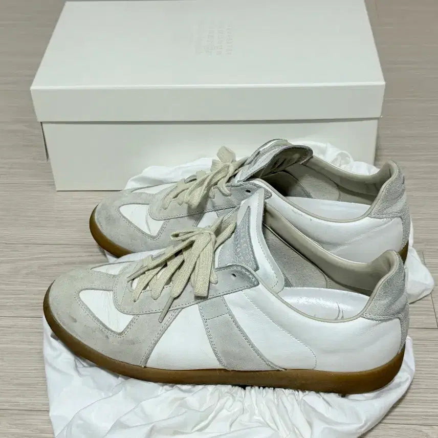 [BUNJANG] Maison Margiela German Army Sneakers White / Maison Margiela 독일군 스니커즈 화이트