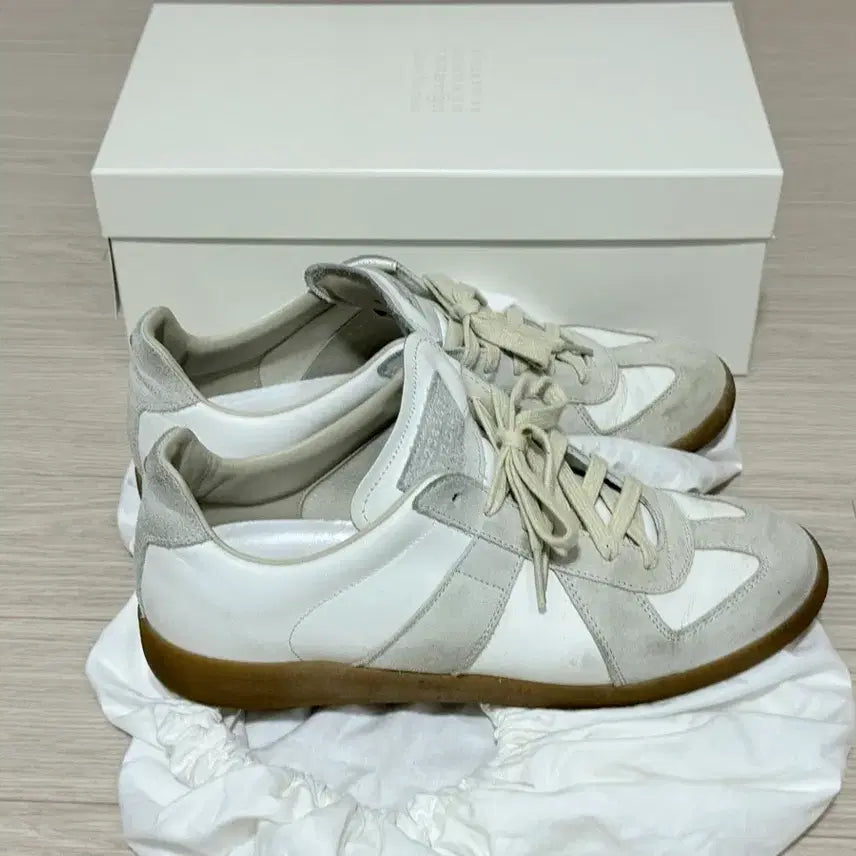 [BUNJANG] Maison Margiela German Army Sneakers White / Maison Margiela 독일군 스니커즈 화이트