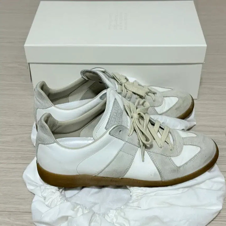 [BUNJANG] Maison Margiela German Army Sneakers White / Maison Margiela 독일군 스니커즈 화이트