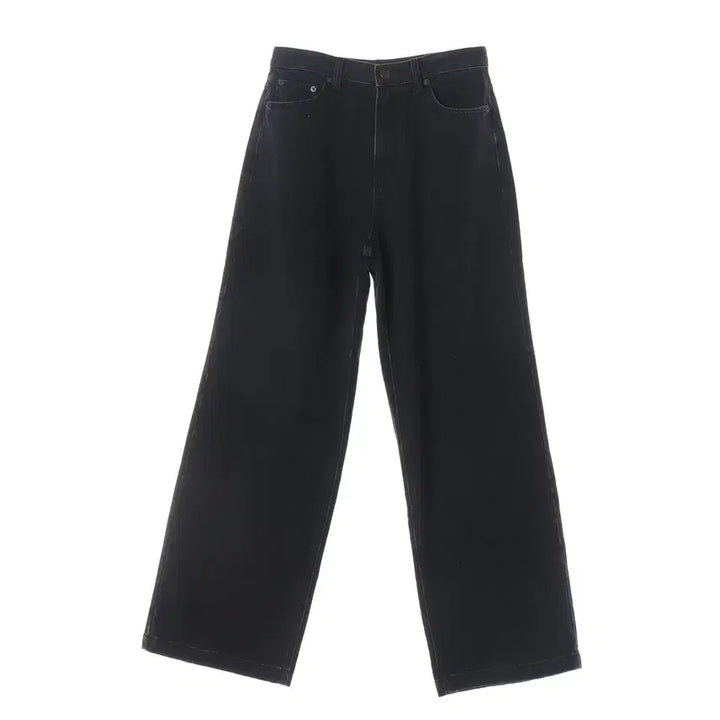 [BUNJANG] LOW CLASSIC 24SS Black Wide Fit Denim Pants / (새상품) 로우클래식 24SS 블랙 와이드핏 데님팬츠