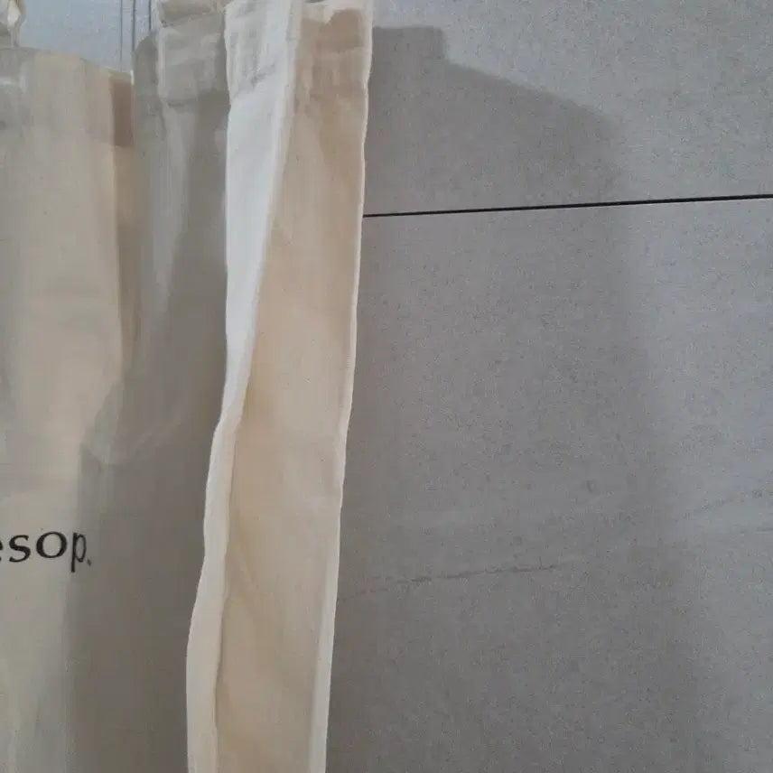 [BUNJANG] Aesop Ivory Canvas Eco Bag / 새상품 Aesop 이솝 에코백  아이보리 캔버스백