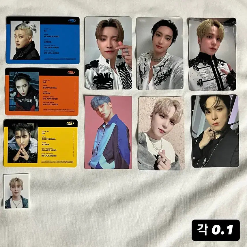 [BUNJANG] ATEEZ Photocard / 에이티즈 ATEEZ 포토카드 양도