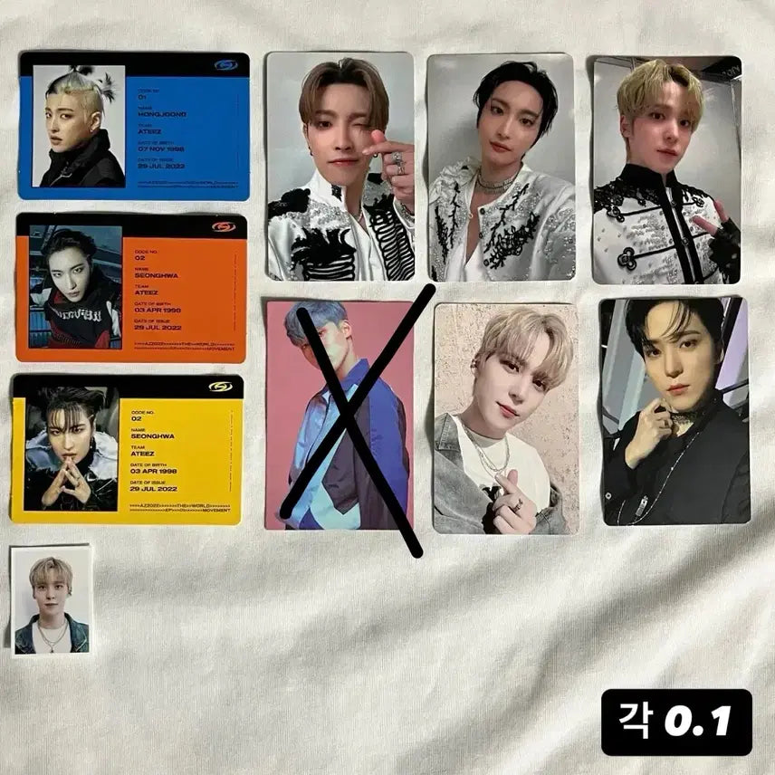 [BUNJANG] ATEEZ Photocard / 에이티즈 ATEEZ 포토카드 양도