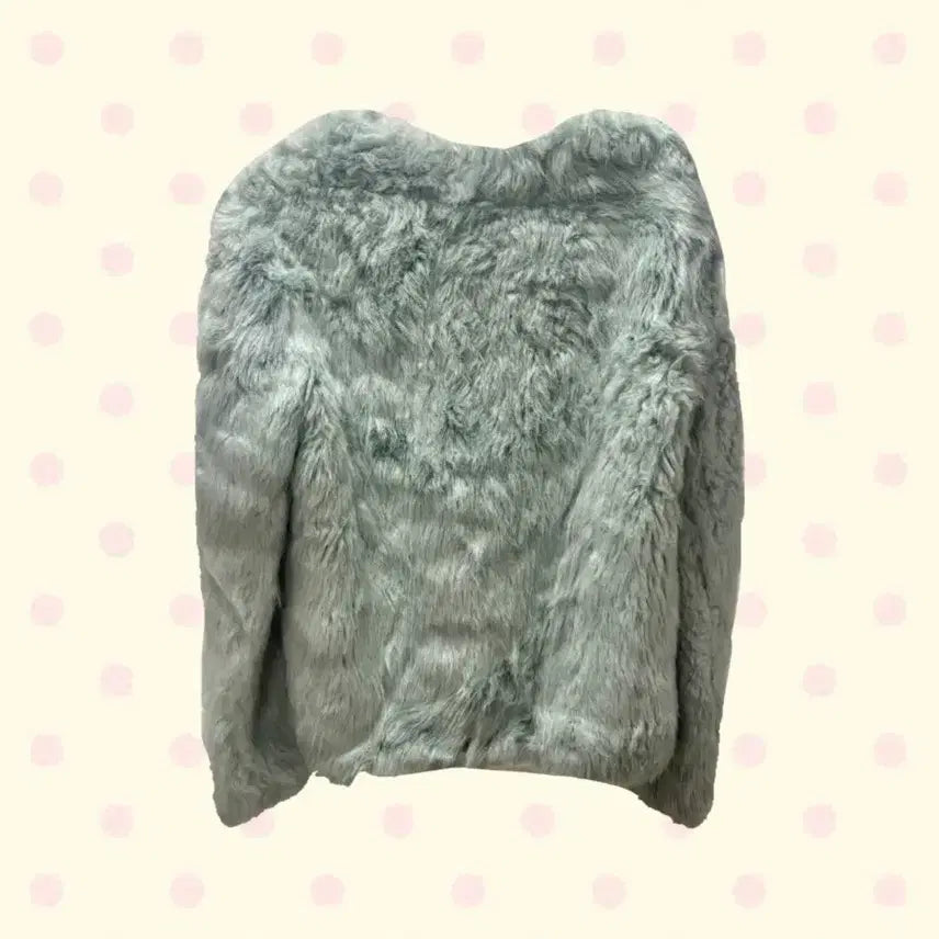 [BUNJANG] Vintage Mint Fur Jacket / 빈티지 민트 퍼자켓