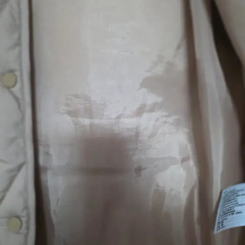 [BUNJANG] Miso Quilted Collar Fur Jacket Beige / 미쏘퀼팅 카라 퍼 자켓 베이지