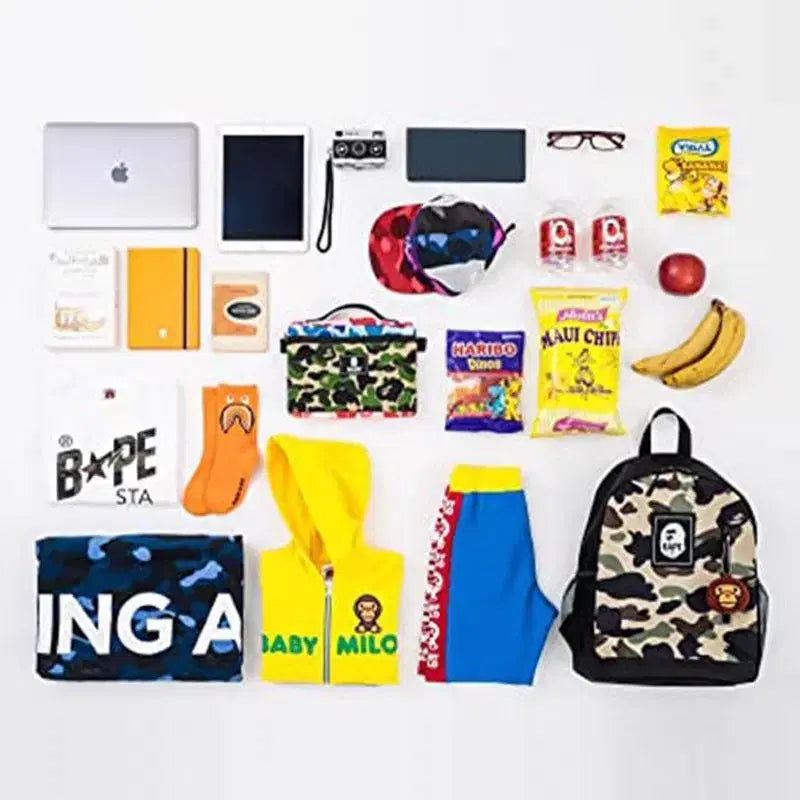 [BUNJANG] BAPE Backpack + Keyring Set / 예약주문 베이프 백팩+키링 세트일본잡지부록 BAPE 베이프 배낭 가방