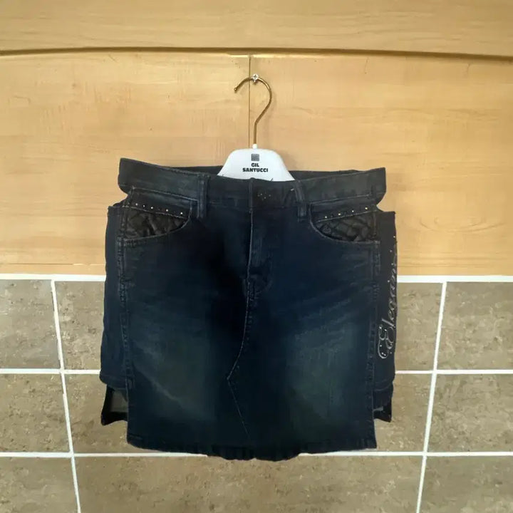 [BUNJANG] Denim Mini Skirt / 데님 미니스커트