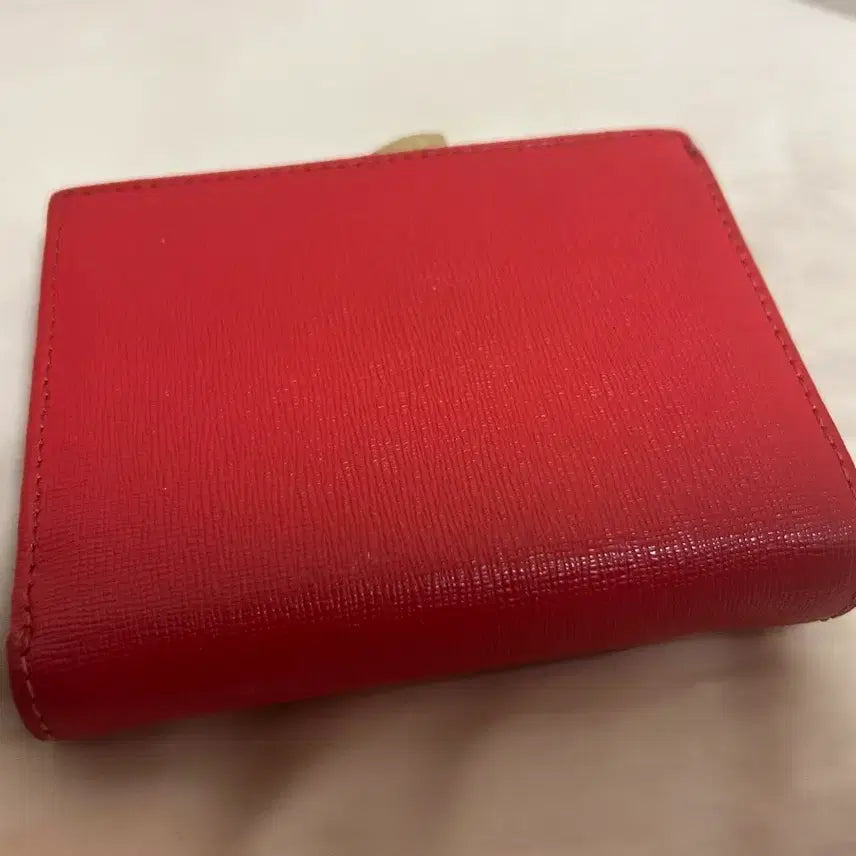 [BUNJANG] Vivienne Westwood Red Wallet / 비비안웨스트우드 레드 반지갑