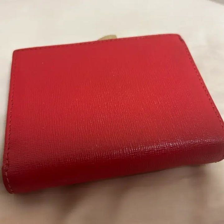 [BUNJANG] Vivienne Westwood Red Wallet / 비비안웨스트우드 레드 반지갑