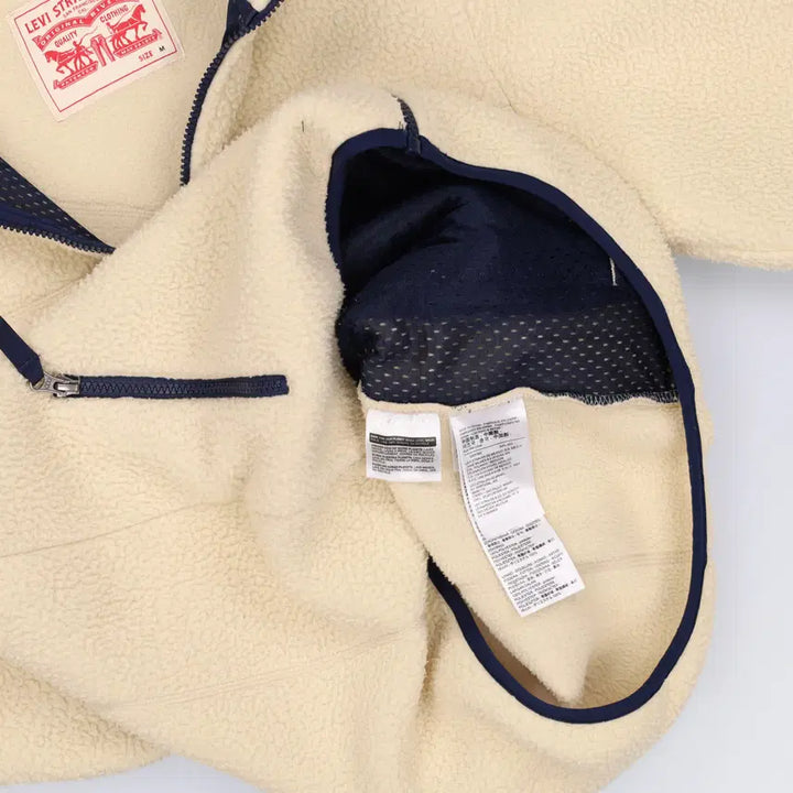 [BUNJANG] Levi's Men's Fleece Zip-Up Jacket / [M] 리바이스 남성 플리스 후리스 집업 저지 자켓 0115J