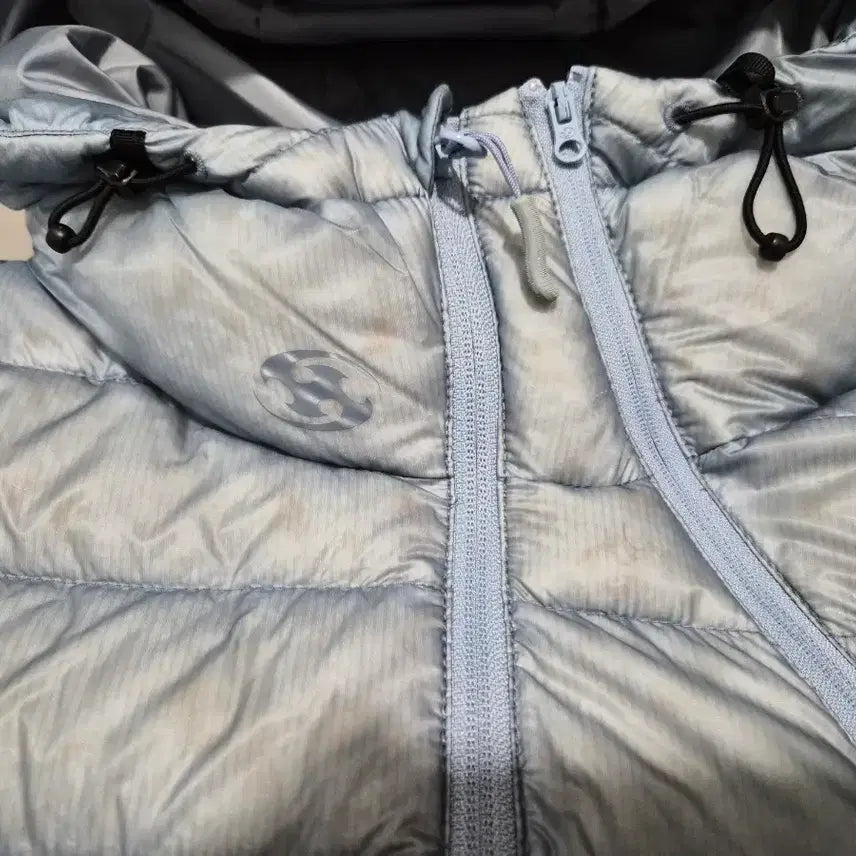 [BUNJANG] Sansan Gear Surfix Puffer Jacket Sky Blue / 산산기어 서픽스 푸퍼 자켓 스카이블루