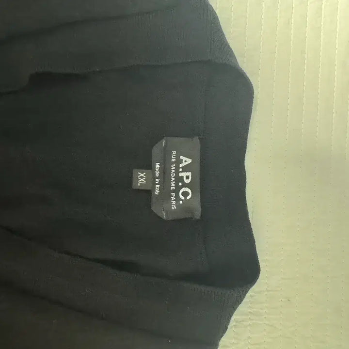 [BUNJANG] A.P.C. Black Cardigan XXL / A.P.C. 블랙 가디건 XXL 사이즈(110)