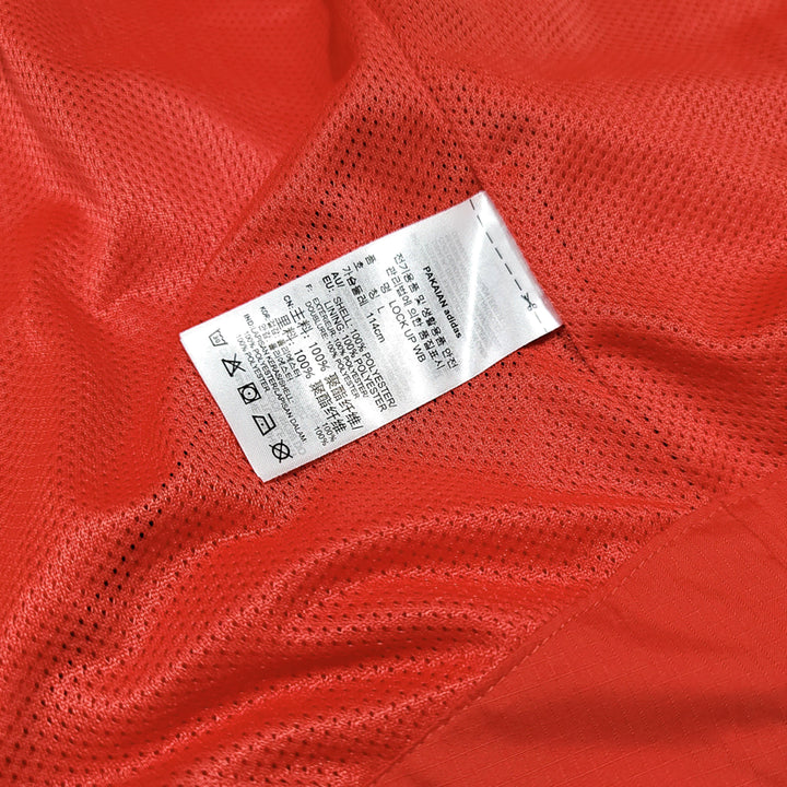 [BUNJANG] Adidas Originals Lock Up Woven Windbreaker Jacket / [L] 아디다스 레드 오리지널 락업 우븐 바람막이