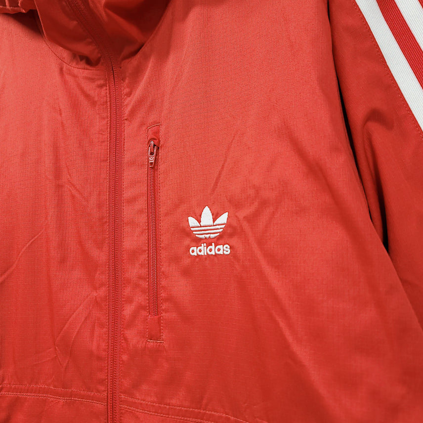 [BUNJANG] Adidas Originals Lock Up Woven Windbreaker Jacket / [L] 아디다스 레드 오리지널 락업 우븐 바람막이