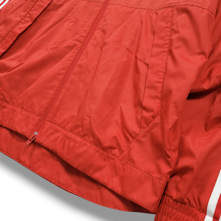 [BUNJANG] Adidas Originals Lock Up Woven Windbreaker Jacket / [L] 아디다스 레드 오리지널 락업 우븐 바람막이
