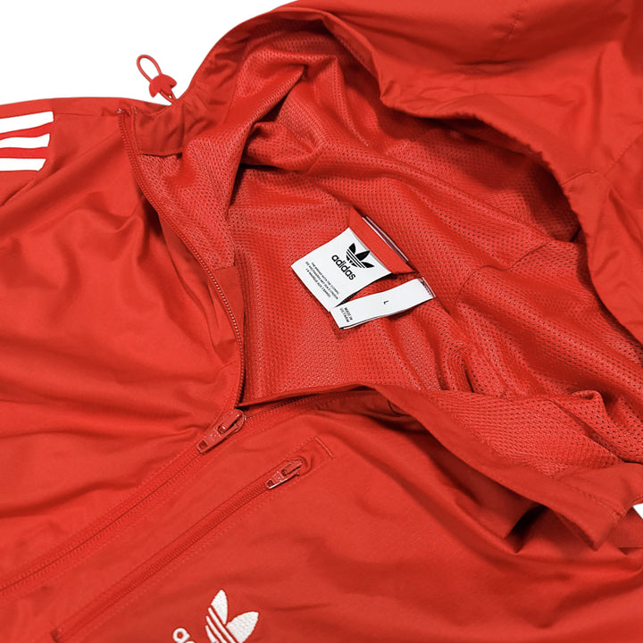 [BUNJANG] Adidas Originals Lock Up Woven Windbreaker Jacket / [L] 아디다스 레드 오리지널 락업 우븐 바람막이