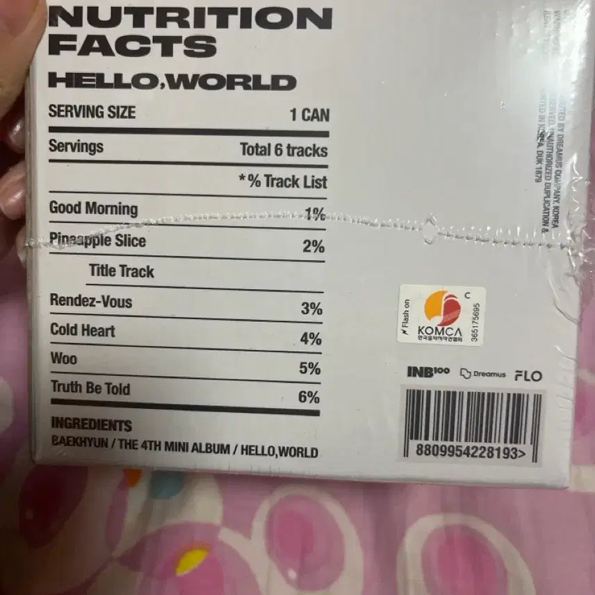 [BUNJANG] BAEKHYUN HELLO, WORLD Album / 백현 BAEKHYUN 미니 4집 - HELLO, WORLD