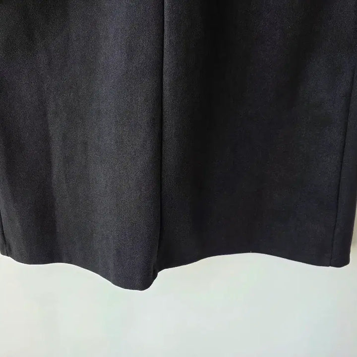 [BUNJANG] Black Wool Coat / 44-마른66)블랙 간절기 모직코트/새제품