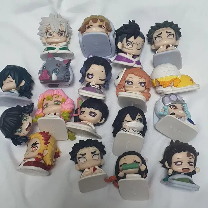 [BUNJANG] Demon Slayer Onemutan Character Mini Figure Bundle Set / 귀멸의 칼날 캐릭터 미니 피규어 세트 오네무탄 일괄