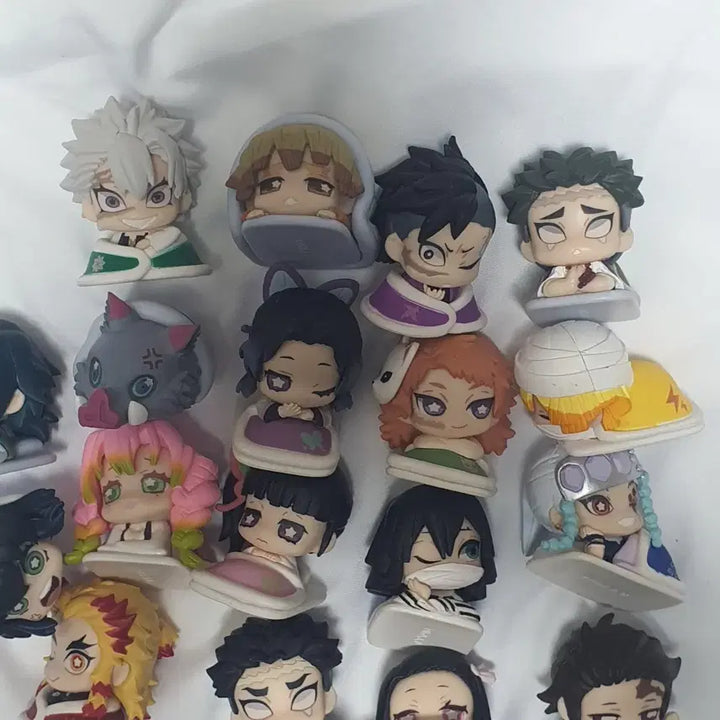 [BUNJANG] Demon Slayer Onemutan Character Mini Figure Bundle Set / 귀멸의 칼날 캐릭터 미니 피규어 세트 오네무탄 일괄
