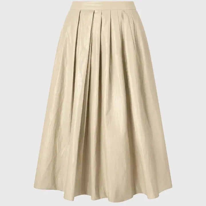 [BUNJANG] ORR Cracked Leather Low Skirt M / 새상품 ORR 오르 크랙 레더 로우 스커트 M