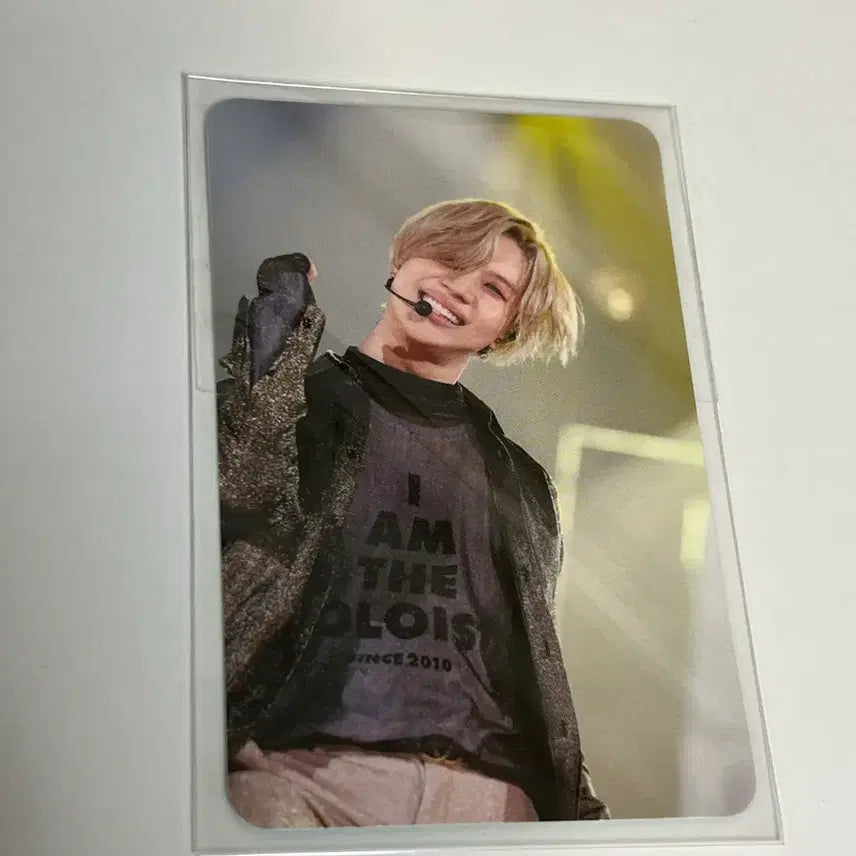 [BUNJANG] SHINee Taemin Sirius Photocard / 샤이니 태민 시리우스 블루레이 포카