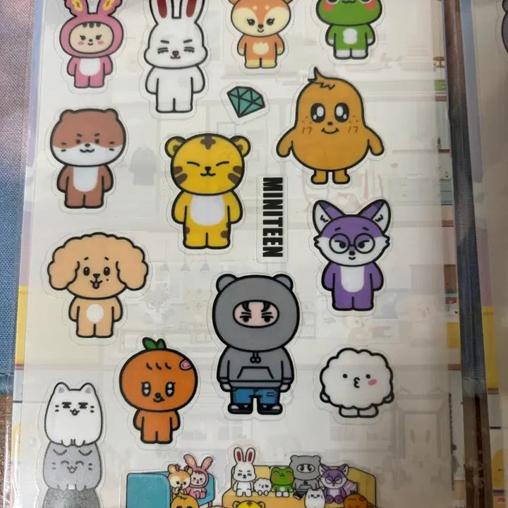 [BUNJANG] SEVENTEEN MINITEEN Character Sticker / 세븐틴 미니틴 MINITEEN 캐릭터 스티커
