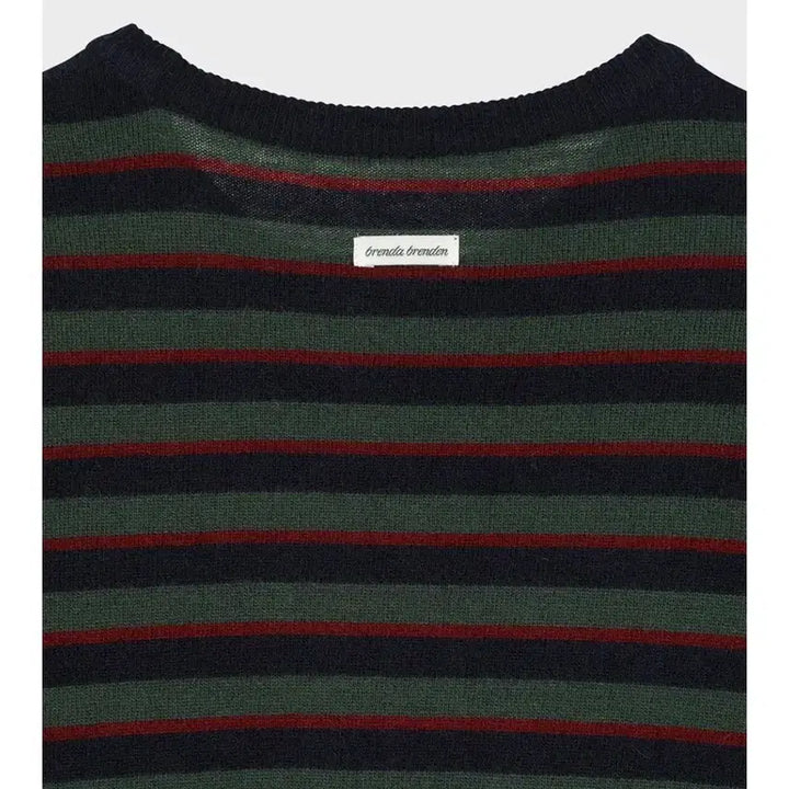 [BUNJANG] Brenda Brendon Seoul Navy Striped Knit Sweater / 브랜다브랜든서울 니트