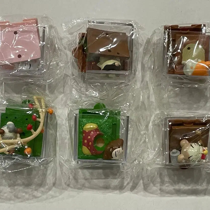 [BUNJANG] Hamtaro Figure (Sealed) / 방가방가햄토리 박스월드 풀세트 피규어 미개봉